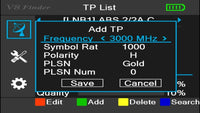 Pointeur Satellite Numérique V8 GTMedia, SatFinder Satellite DVB S/S2/S2X HD 1080P Astra/Hotbird/Eutelsat/Other